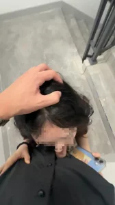楼梯间操骚妇